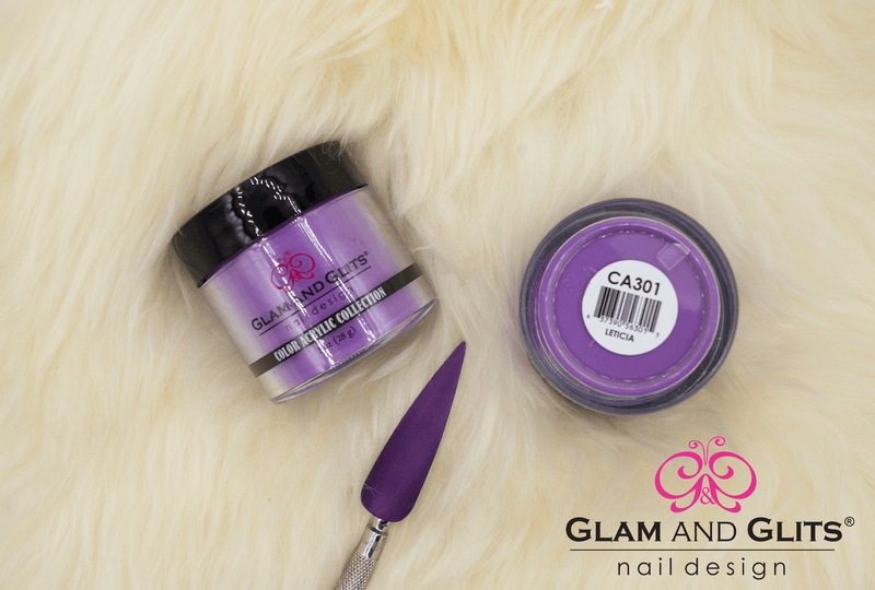 Glam and Glits Color Acrylic Nail Powder - CAC301 LETICIA CAC301 