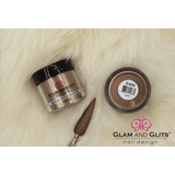 Glam and Glits Diamond Acrylic Nail Color Powder - DAC86 LATTE DAC86 