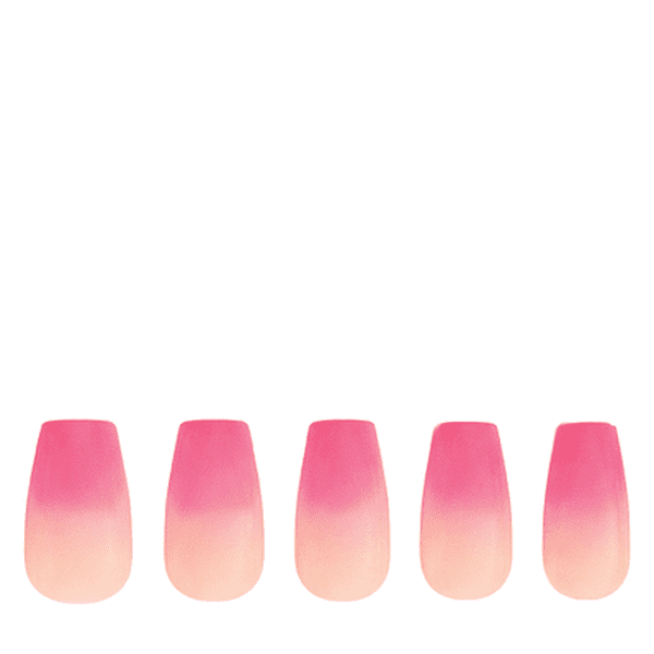 Kiara Sky Acrylic Press On Nails - Pink Skies XPCS01 