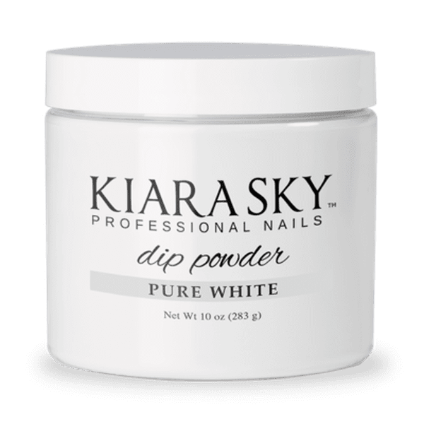 Kiara Sky Dip Nail Powder - Pure White10oz/283g KSD10PW 