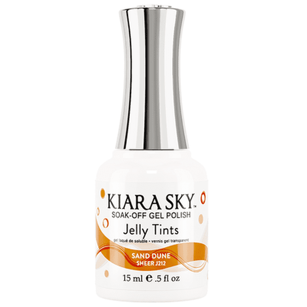 Kiara Sky Jelly Tint Gel Nail Polish - J212 SAND DUNE J212 