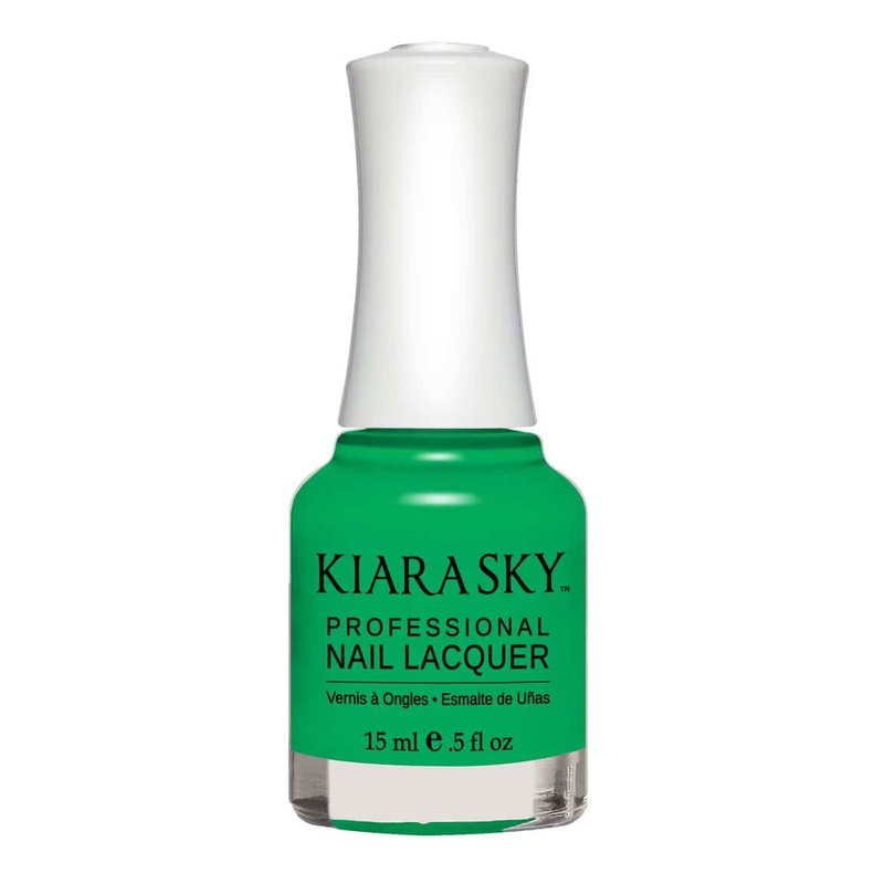 Kiara Sky Nail Lacquer - N448 GREEN WITH ENVY N448 