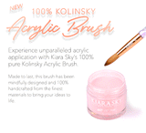 Kiara Sky Acrylic Nail Brush #10