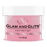 Glam and Glits Blend Acrylic Nail Color Powder - BL3019 - TICKLED PINK BL3019 