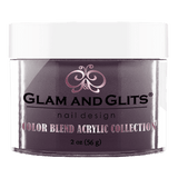 Glam and Glits Blend Acrylic Nail Color Powder - BL3038 - SANGRIA BL3038 