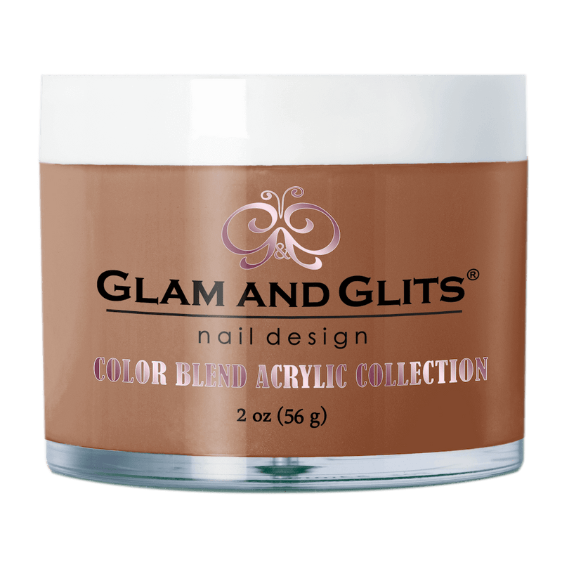 Glam and Glits Blend Acrylic Nail Color Powder - BL3052 - COVER - COCOA BL3052 