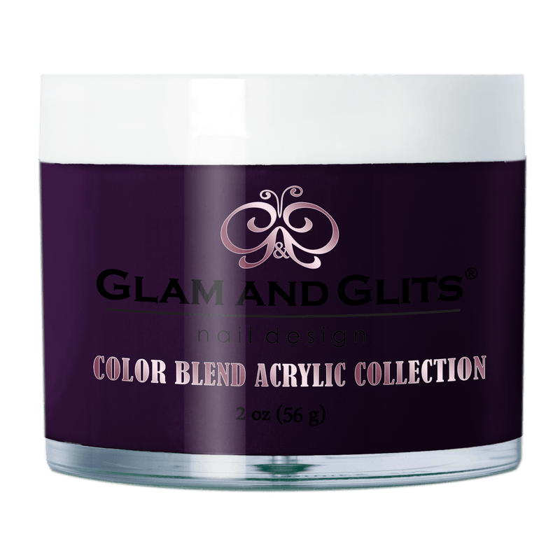 Glam and Glits Blend Acrylic Nail Color Powder - BL3110 PINOT NOIR BL3110 