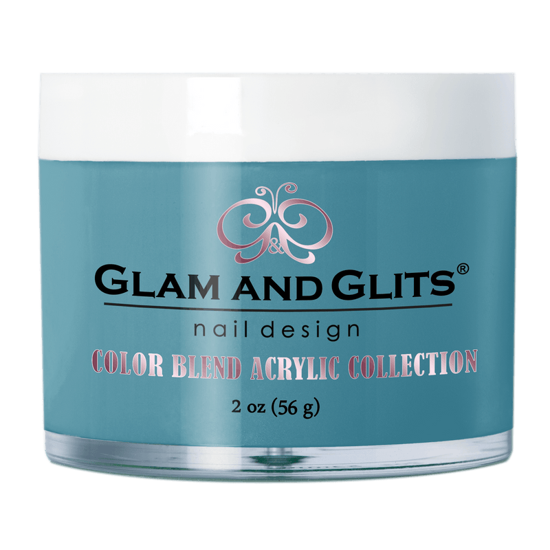 Glam and Glits Blend Acrylic Nail Color Powder - BL3113 BLUE ME AWAY BL3113 