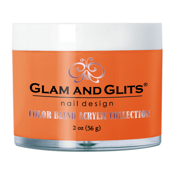 Glam and Glits Blend Acrylic Nail Color Powder - BL3118 MANGO TANGO BL3118 