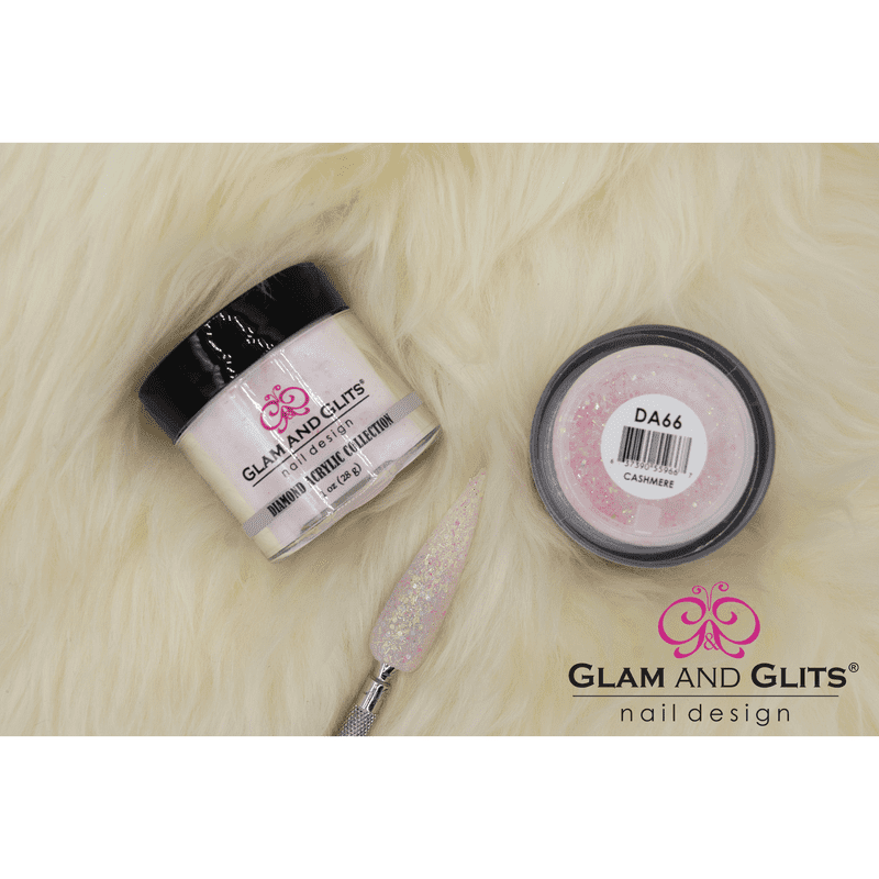Glam and Glits Diamond Acrylic Nail Color Powder - DAC66 CASHMERE DAC66 
