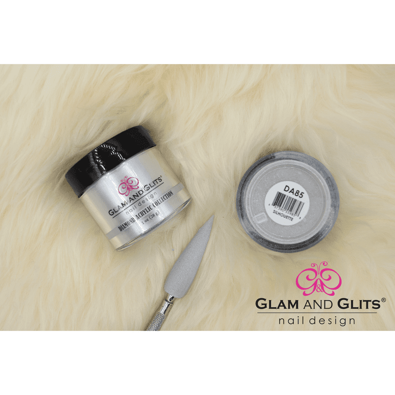 Glam and Glits Diamond Acrylic Nail Color Powder - DAC85 SILHOUETTE DAC85 