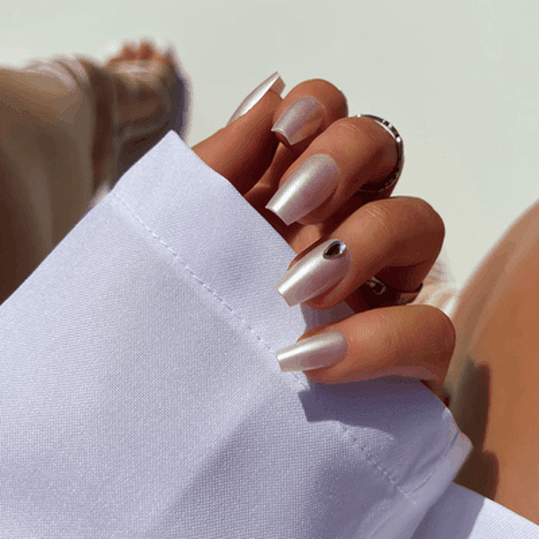 Kiara Sky Acrylic Press On Nails - Save The Date XPCS03 