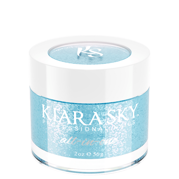 Kiara Sky All In One Acrylic Nail Powder - D5071 BLUE LIGHTS D5071 