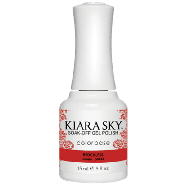 Kiara Sky All In One Gel Nail Polish - G5033 REDCKLESS G5033 