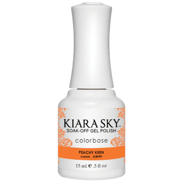 Kiara Sky All In One Gel Nail Polish - G5090 PEACHY KEEN G5090 