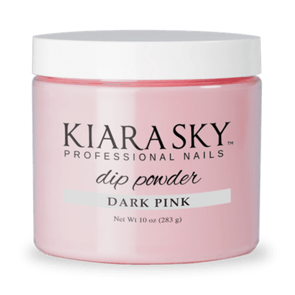 Kiara Sky Dip Nail Powder - Dark Pink 10oz/283g KSD10DP 