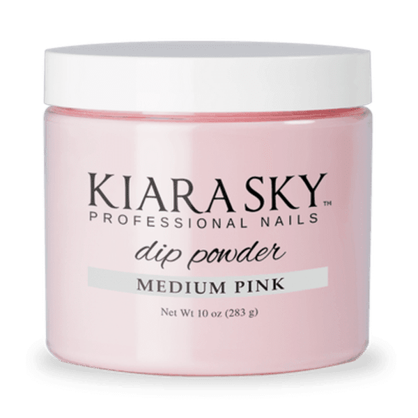 Kiara Sky Dip Nail Powder - Medium Pink 10oz/283g KSD10MP 
