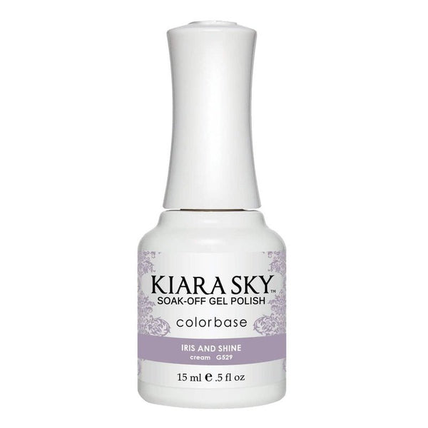 Kiara Sky Gel Nail Polish - G529 IRIS AND SHINE G529 