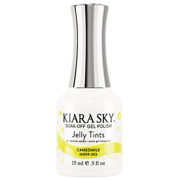 Kiara Sky Jelly Tint Gel Nail Polish - J203 CAMEOMILE J203 