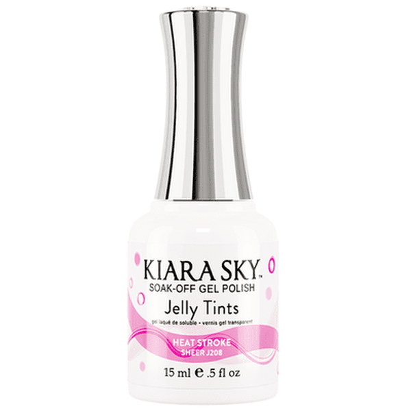 Kiara Sky Jelly Tint Gel Nail Polish - J208 HEAT STROKE J208 