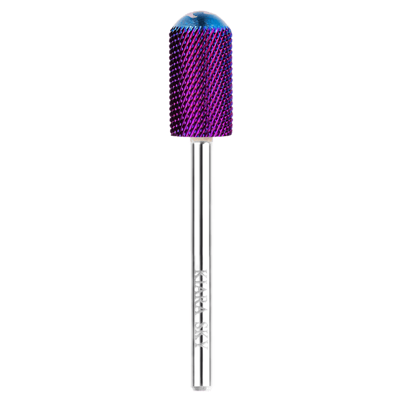 Kiara Sky Nail Drill Bit - Large Smooth Top Fine (Purple) BIT16PU 