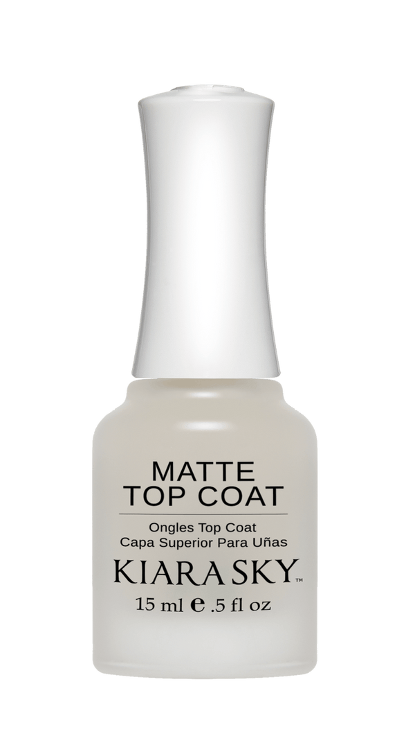 Kiara Sky Nail Lacquer - Matte Top Coat MTOP01 